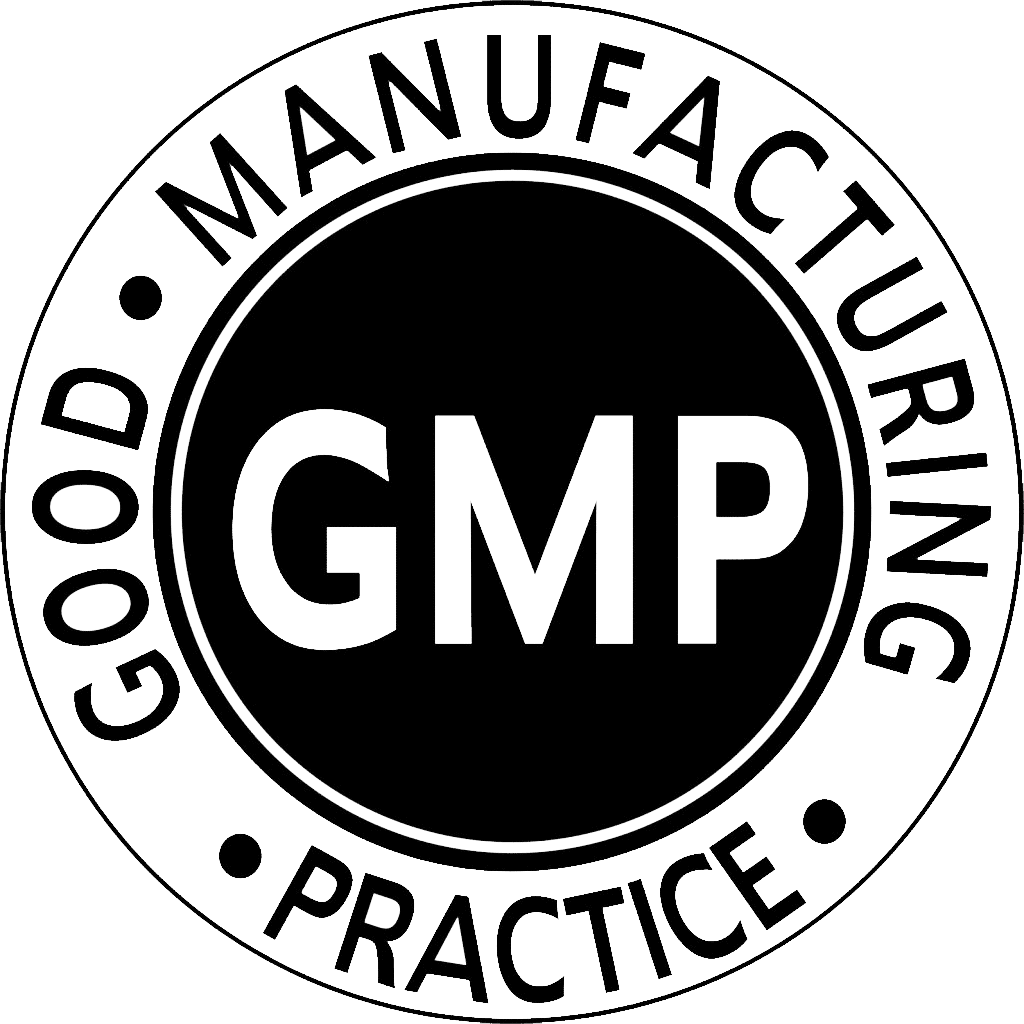 GMP logo showing GaitBetter's VR Walking Platform is GMP compliant