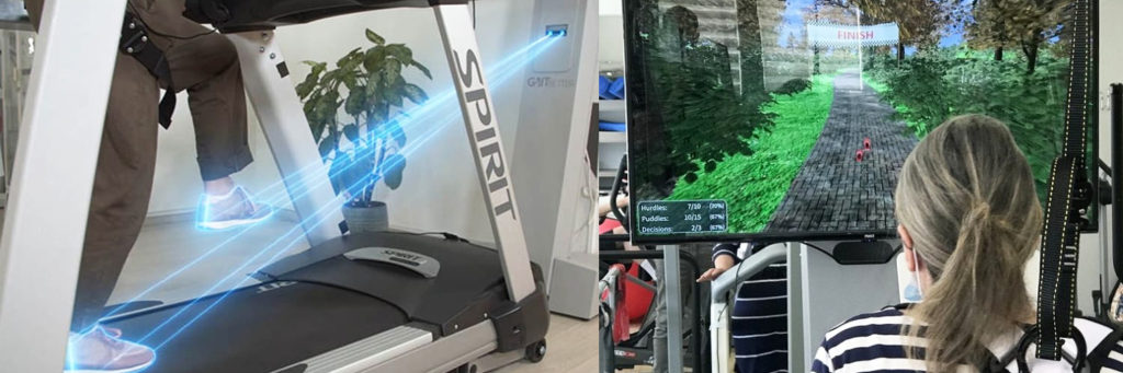 Gait Training VR treadmill